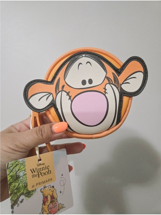 Disney Handbags - Disney Tigger Round Orange & Pink Coin Purse